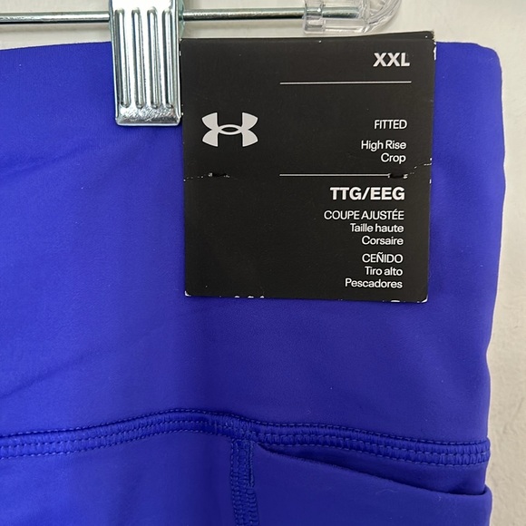 🎈3/$25🎈NWT Under Armour Meridian Crop Leggings - Picture 6 of 7